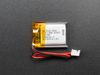 Lithium Ion Polymer Battery - 3.7V 250mAh