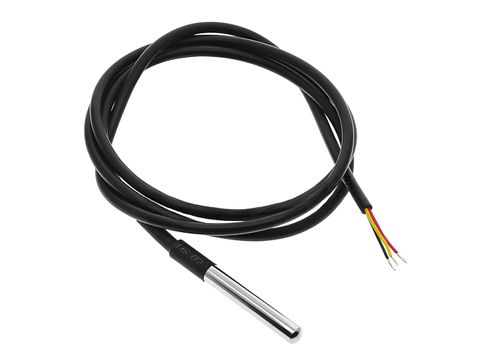 Waterproof DS18B20 Digital Temperature Sensor Probe1 Meter3 Meters5 MetersView image 1