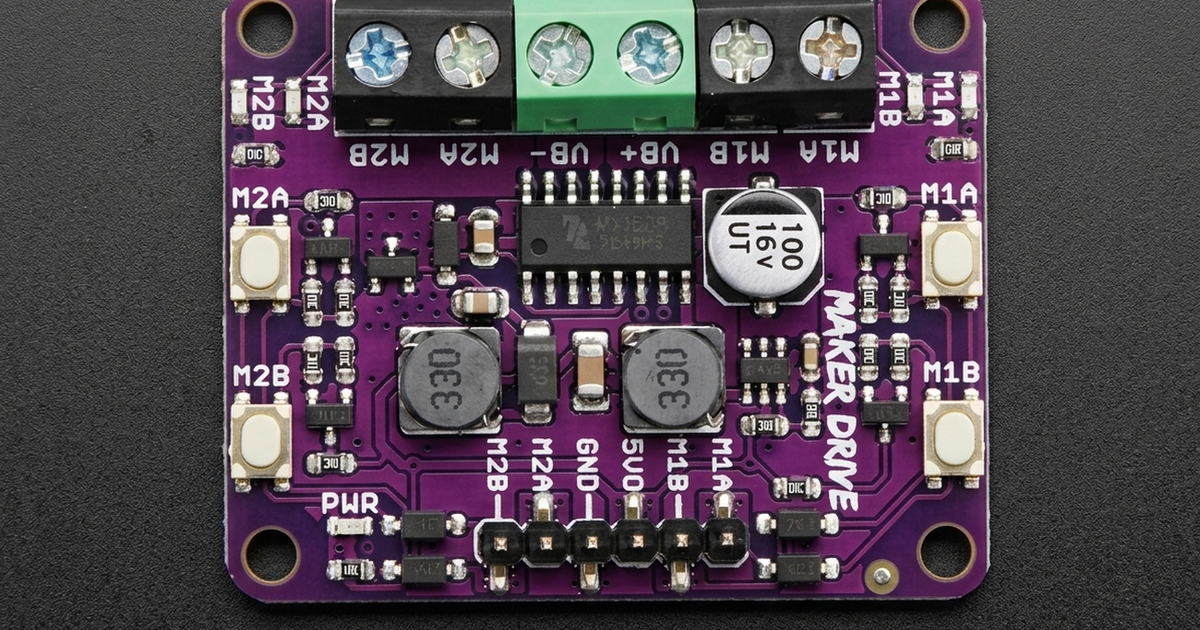Cytron Maker Drive H-Bridge Motor Driver for Beginner | Thingbits ...