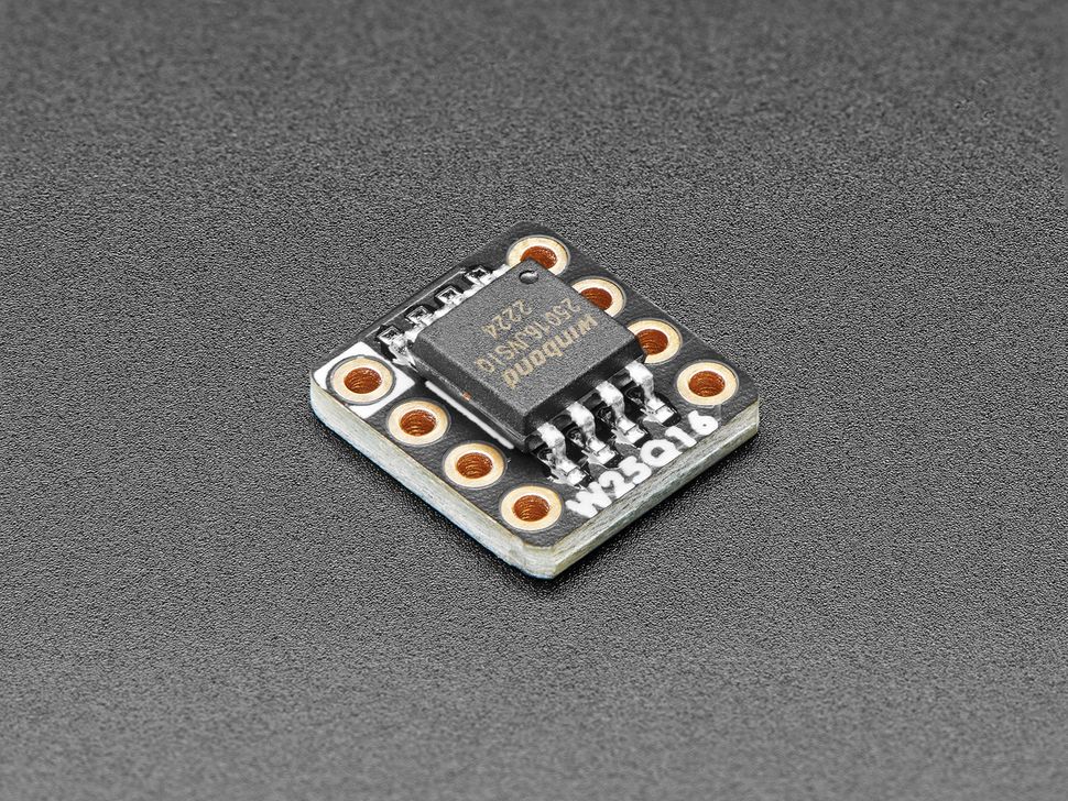 Image for Adafruit W25Q16 QSPI Flash Breakout - 16Mbit 2MB