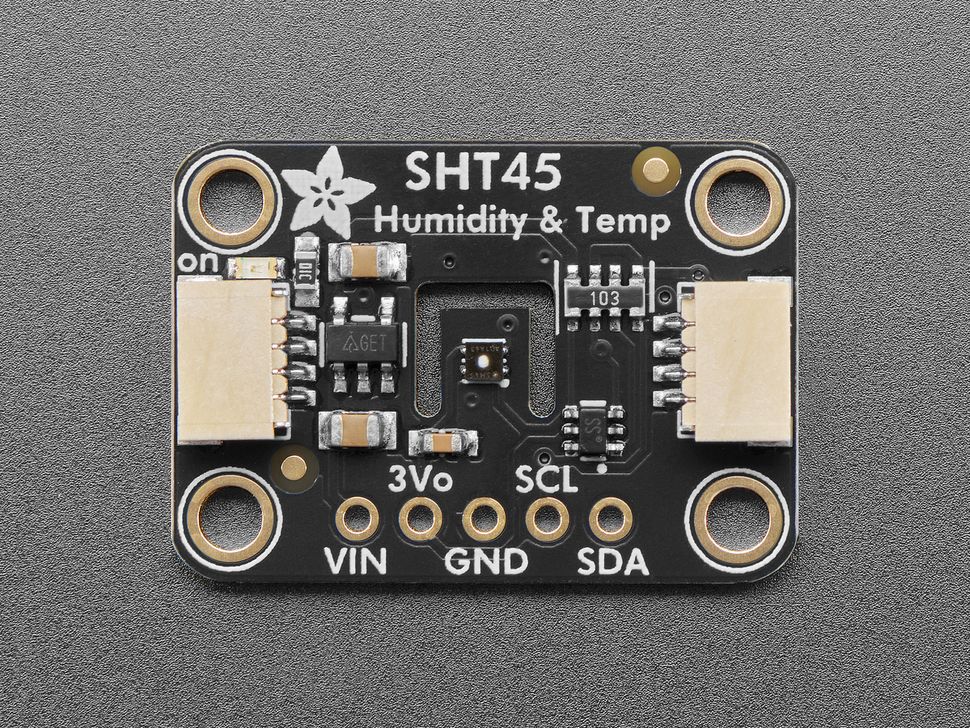 Image for Adafruit SHT45 Sensirion Precision Temp Humidity Sensor PTFE - STEMMA QT/Qwiic