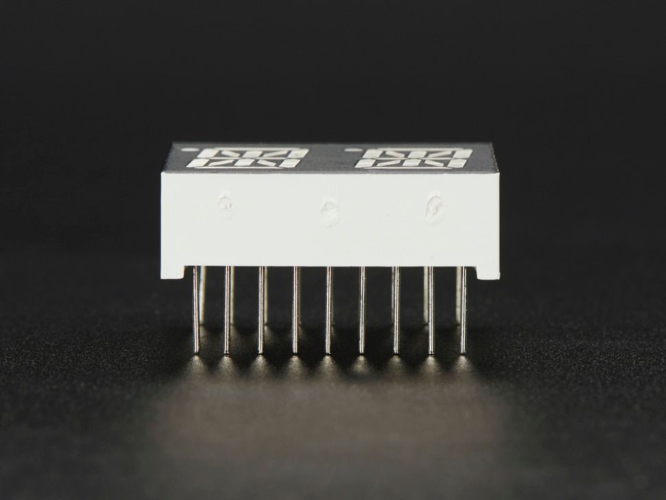 Dual Alphanumeric Display - Red 0.54" Digit Height 