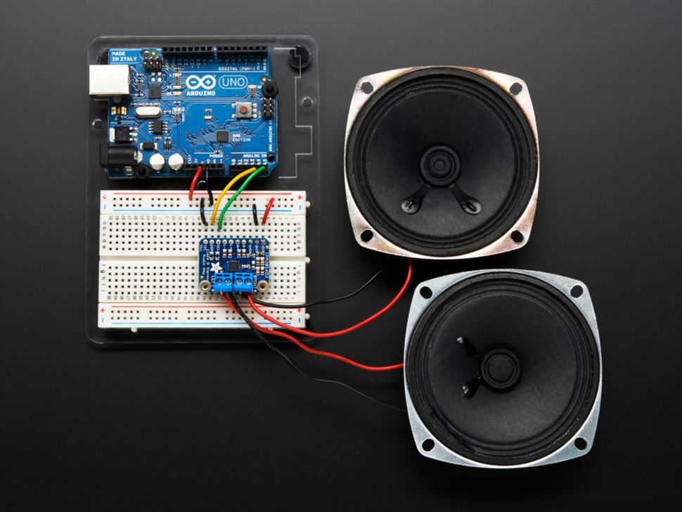 Image for Adafruit TPA2016 Stereo 2.8W Class D Audio Amp with I2C AGC