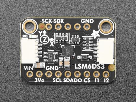 Adafruit LSM6DS3TR-C 6-DoF IMU Breakout with STEMMA QT/Qwiic