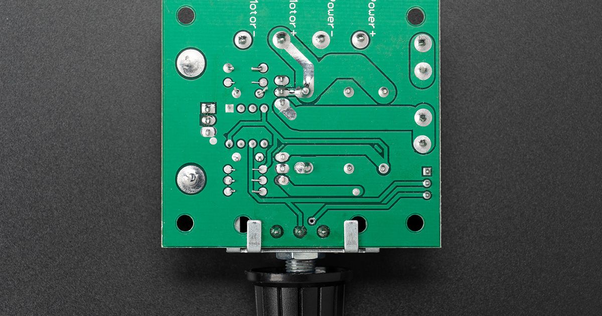 12V to 40V 10A DC Motor PWM Speed Controller Switch Governor