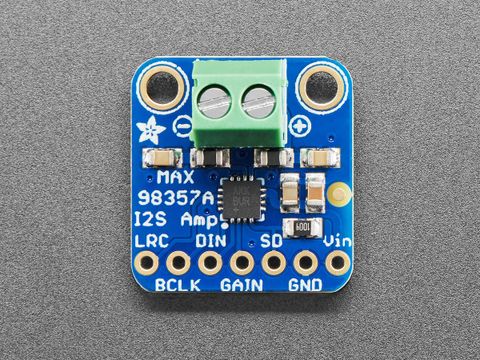Adafruit MAX98357A I2S 3W Class D Audio Amplifier Breakout