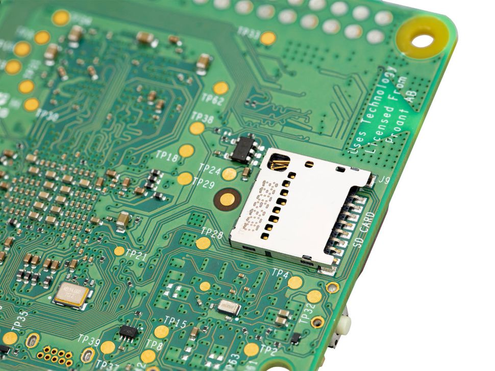 Raspberry Pi 5 SD Card Port