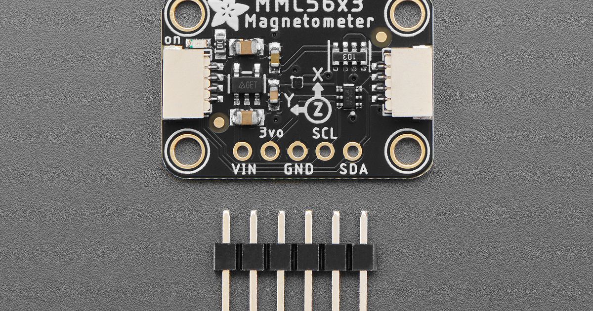 Adafruit MMC5603 Triple-Axis Magnetometer Sensor - STEMMA QT/Qwiic ...