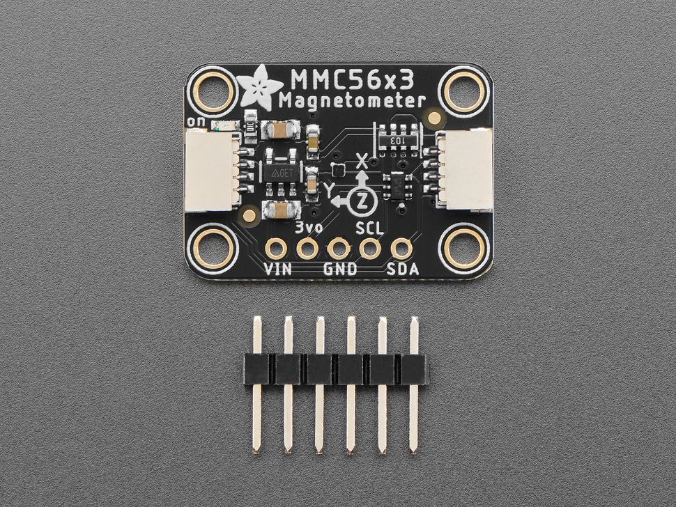 Image for Adafruit MMC5603 Triple-Axis Magnetometer Sensor - STEMMA QT/Qwiic