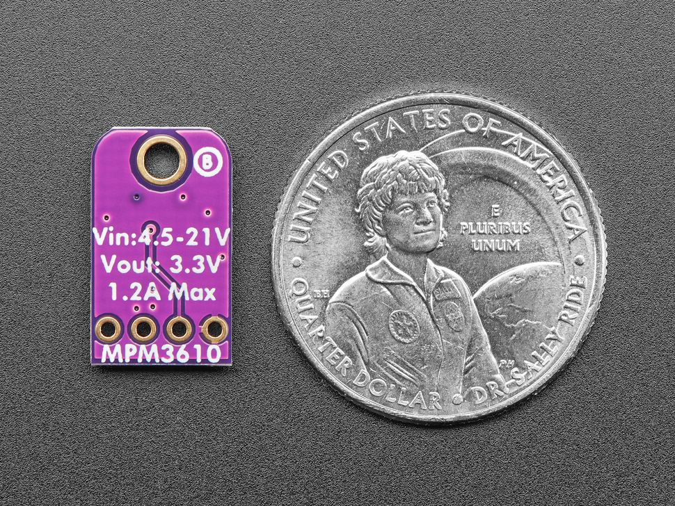 Image for Adafruit MPM3610 3.3V Buck Converter Breakout - 21V Input 1.2A Max