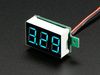 2-wire Voltmeter with 0.28 inch LED Display - Blue