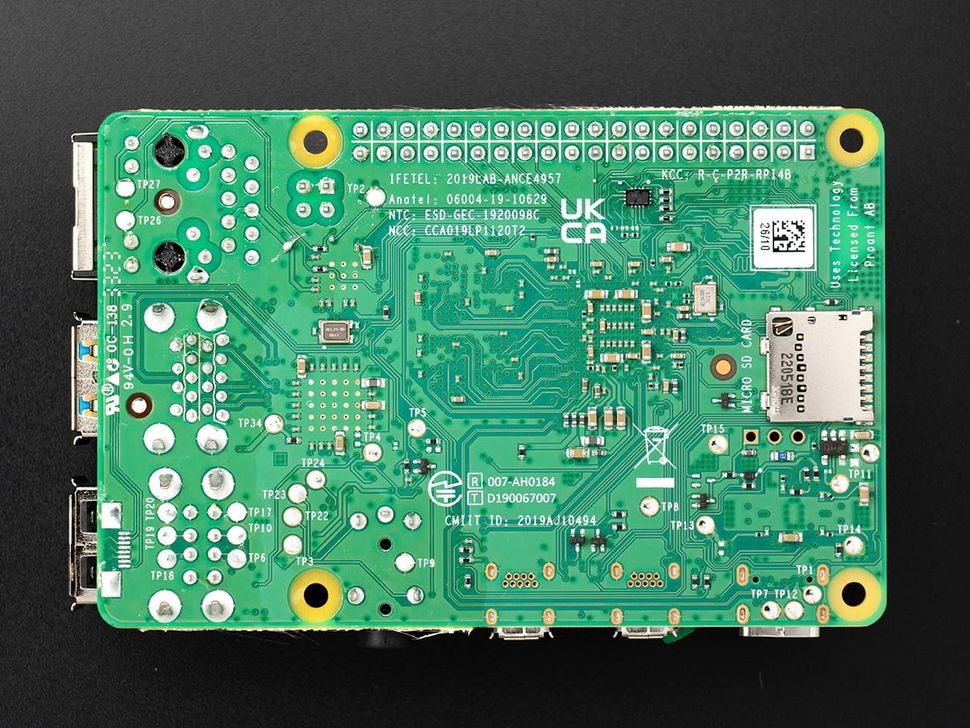 Raspberry Pi 4 Model B 4GB Back