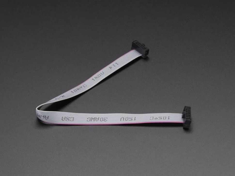 10-pin 2x5 Socket-Socket 1.27mm IDC (SWD)