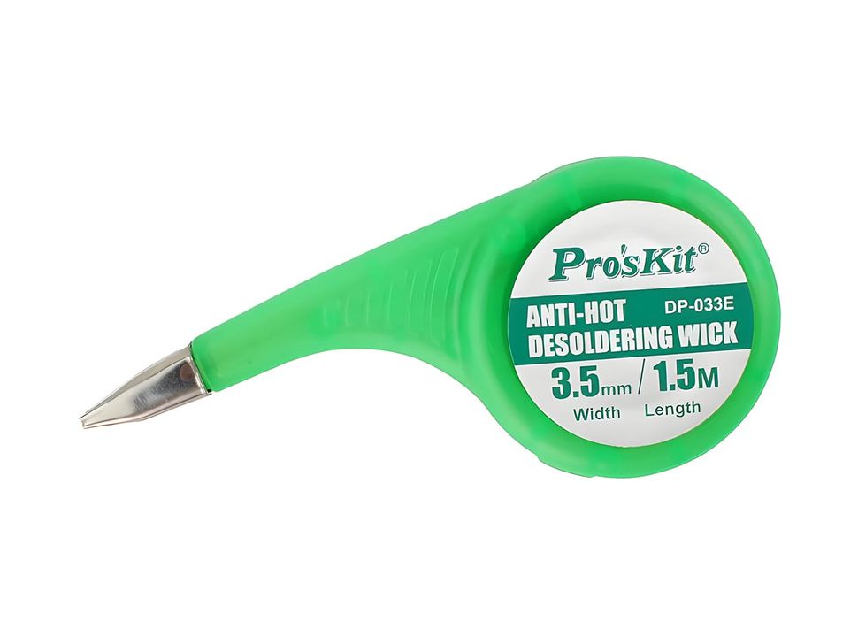 Pro'sKit Anti-Hot Desoldering Wick 3.5mm 1.5m