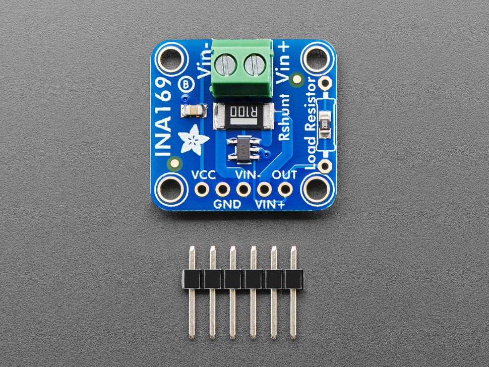 Image for Adafruit INA169 Analog DC Current Sensor Breakout - 60V 5A Max
