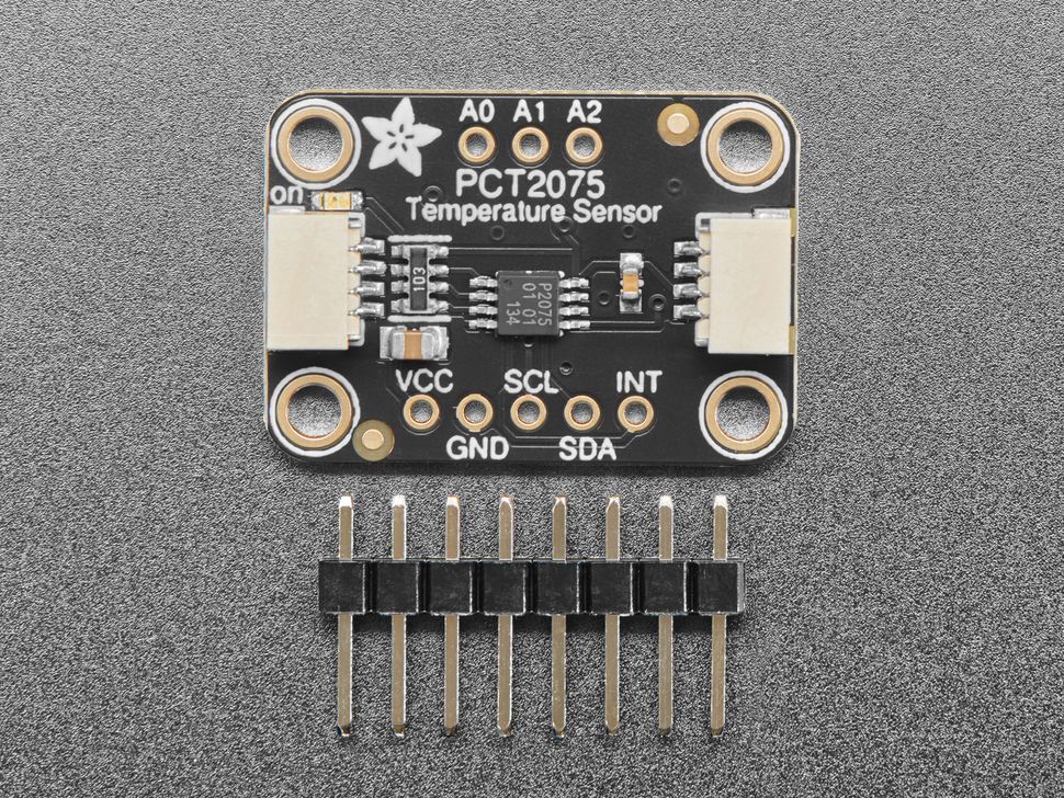 Image for Adafruit PCT2075 I2C Temperature Sensor Breakout - STEMMA QT/Qwiic