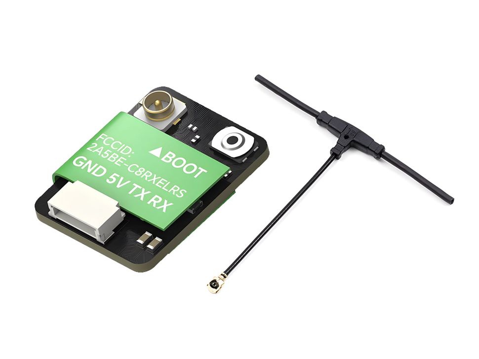 iFlight ExpressLRS ELRS 2.4GHz Nano Receiver with 40mm Antenna