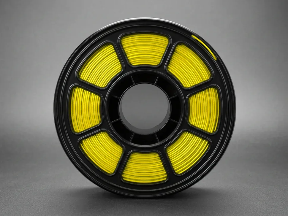 Premium Yellow PETG Filament for 3D Printers