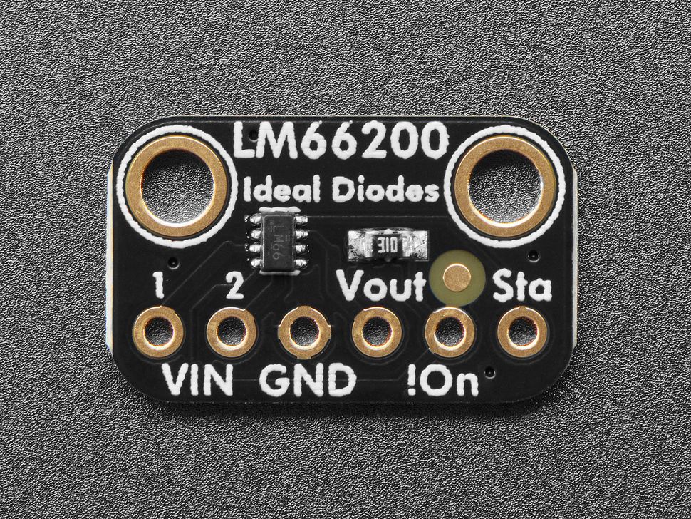 Image for Adafruit LM66200 Ideal Dual Diode Breakout Board