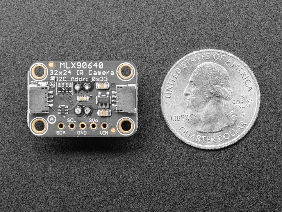 Image for Adafruit MLX90640 IR Thermal Camera Breakout - 55 deg FoV