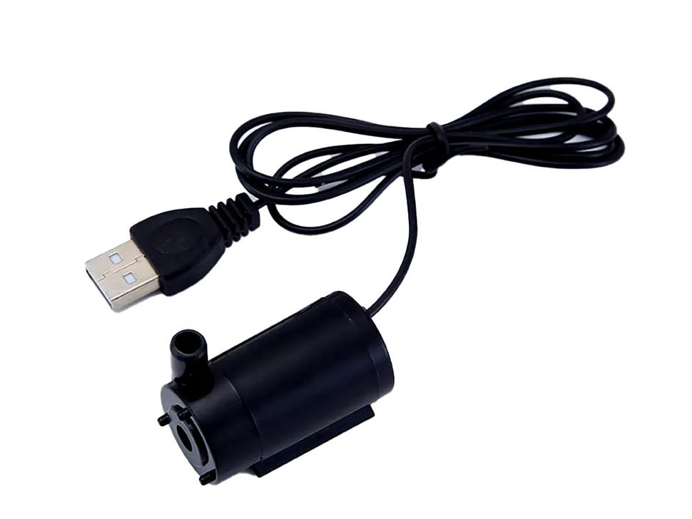 Mini Horizontal Submersible Pump Black USB