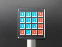 4x4 Membrane Matrix Keypad - 16 Keys