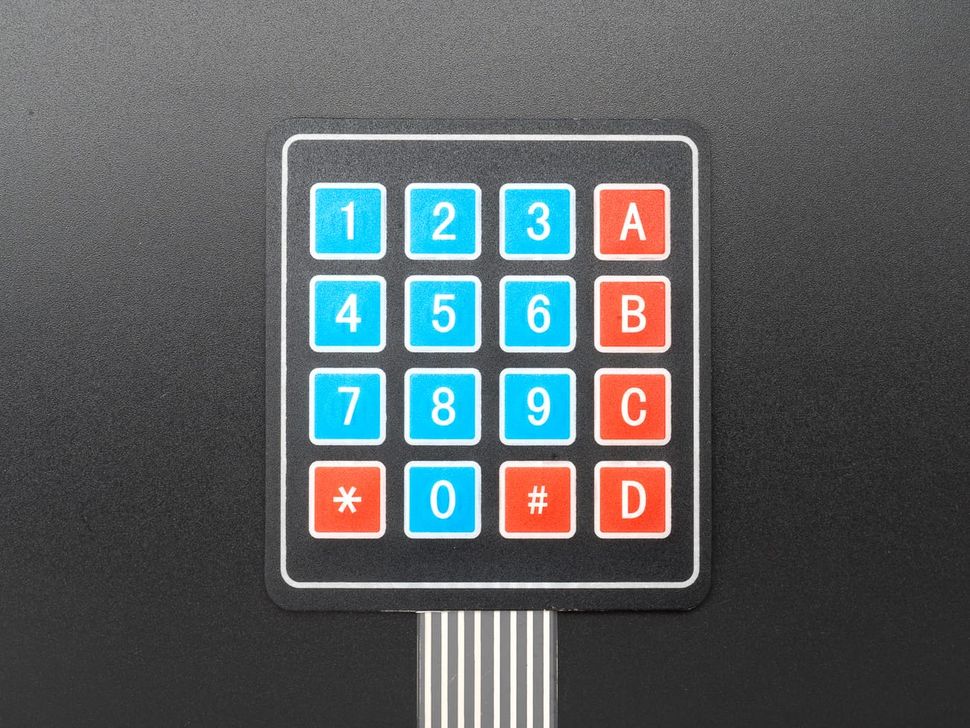  4x4 Membrane Matrix Keypad
