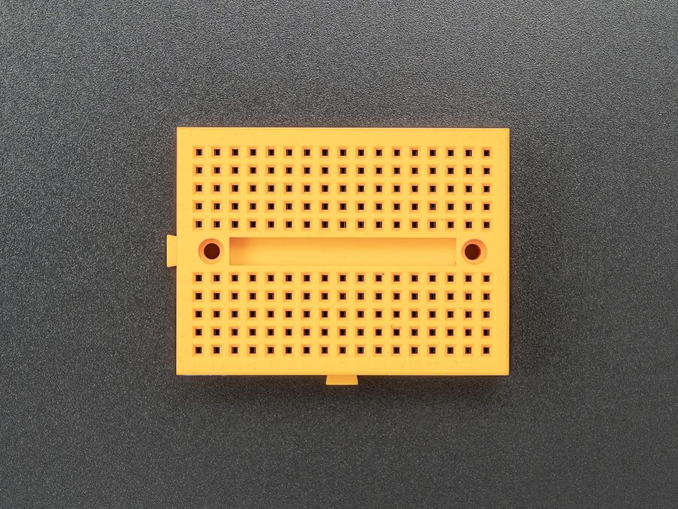 Mini Size 170 tie points Yellow Breadboard
