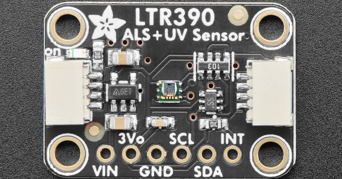 Adafruit LTR390 UV Light Sensor - STEMMA QT / Qwiic | Thingbits Electronics