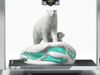 Bambu Lab A1 Combo - Polar Bear 3D Print