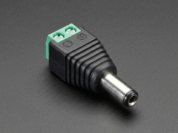 DC Power 2.1mm Male Plug / Female Jack with Terminal Block