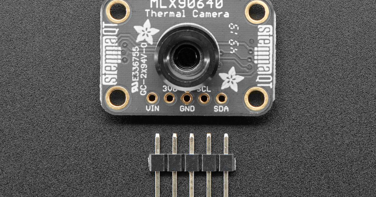 Adafruit MLX90640 IR Thermal Camera Breakout - 55° FoV | Thingbits ...
