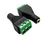 3.5mm 3-Pole Stereo Audio Plug Terminal Block 2