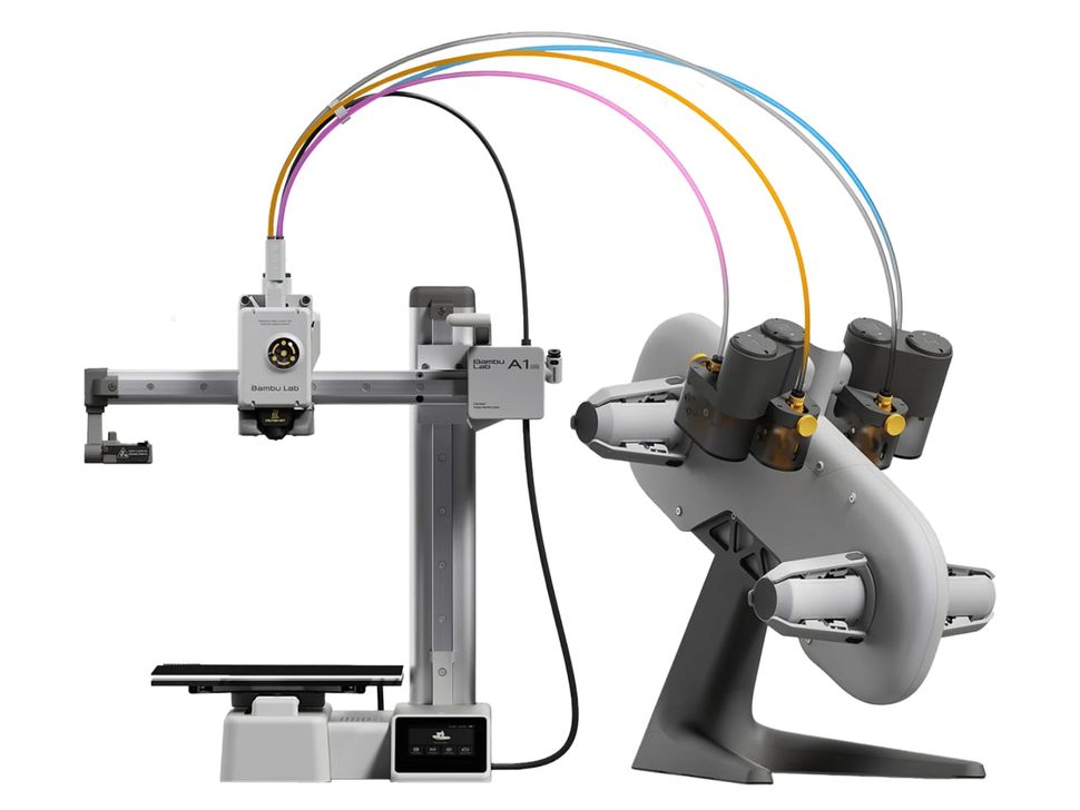 Bambu Lab A1 mini Combo 3D Printer - AMS lite