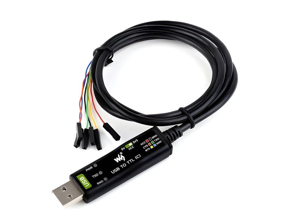 Industrial USB TO TTL (C) 6-Pin Serial Cable - FT232RNL with cable