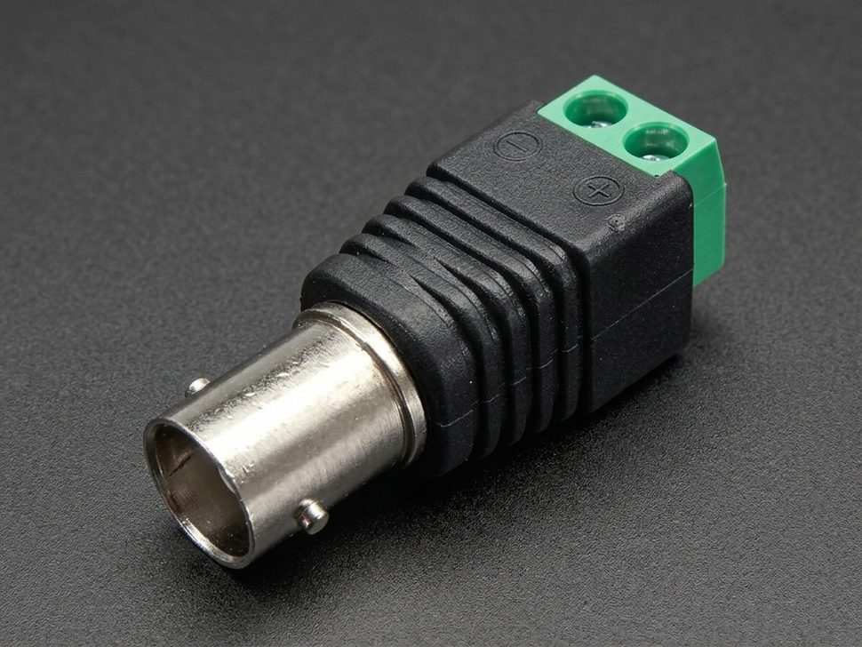 BNC Female Plug with Terminal Block