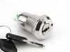 Key Lock Switch - 12mm Round Panel Mount - Image 1