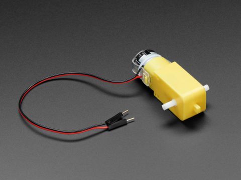 DC Gear Motor "TT Motor" - 200RPM - 3 to 6VDC