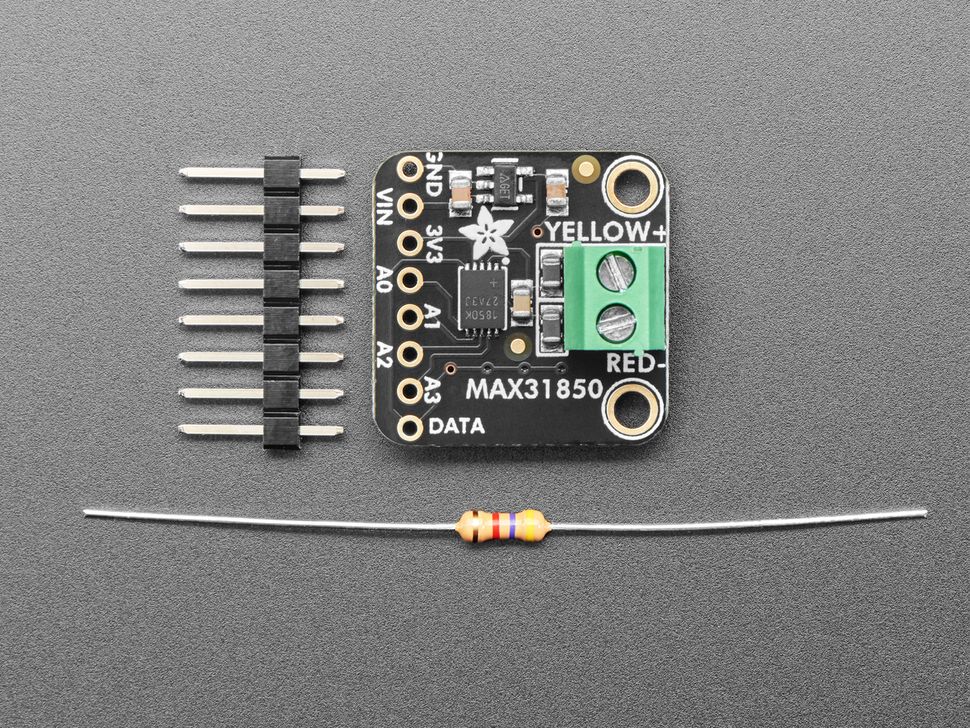 Image for Adafruit MAX31850K 1-Wire Thermocouple Amplifier Breakout