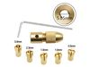 Micro Drill Chuck Sizes with 5.05mm Shaft Hole