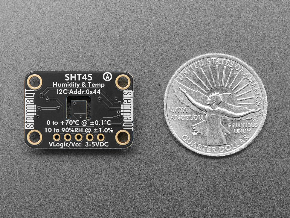 Image for Adafruit SHT45 Sensirion Precision Temp Humidity Sensor PTFE - STEMMA QT/Qwiic