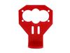 HC-SR04 Sensor Fixed Mounting Bracket Red