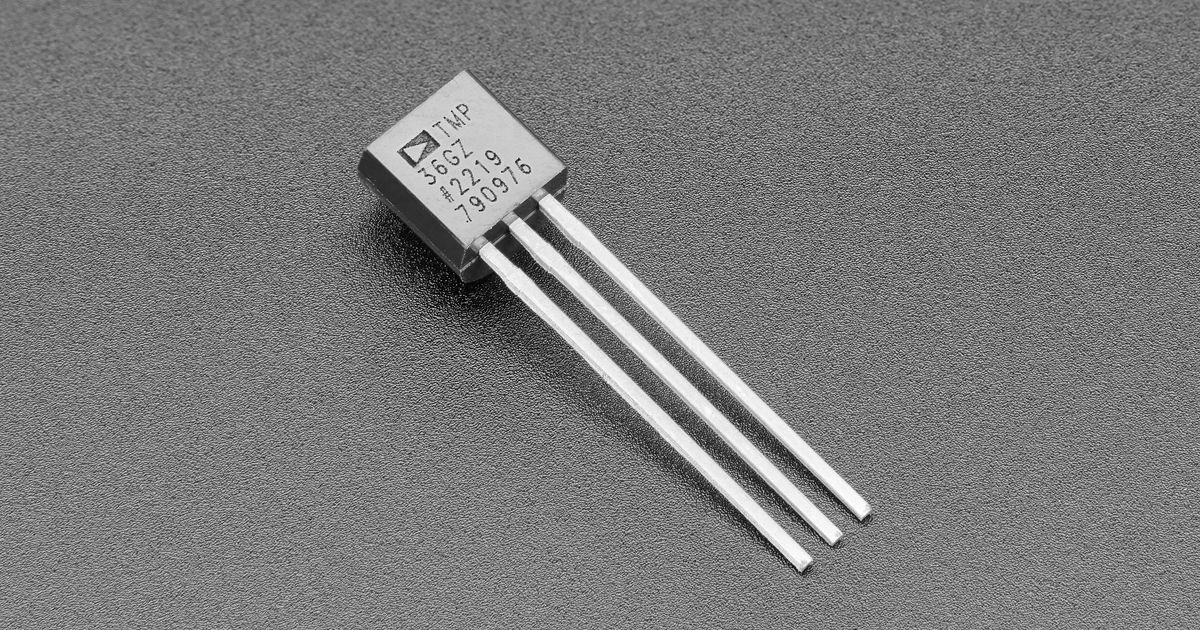 TMP36 Analog Temperature Sensor for Arduino, Pi & MCU Projects ...