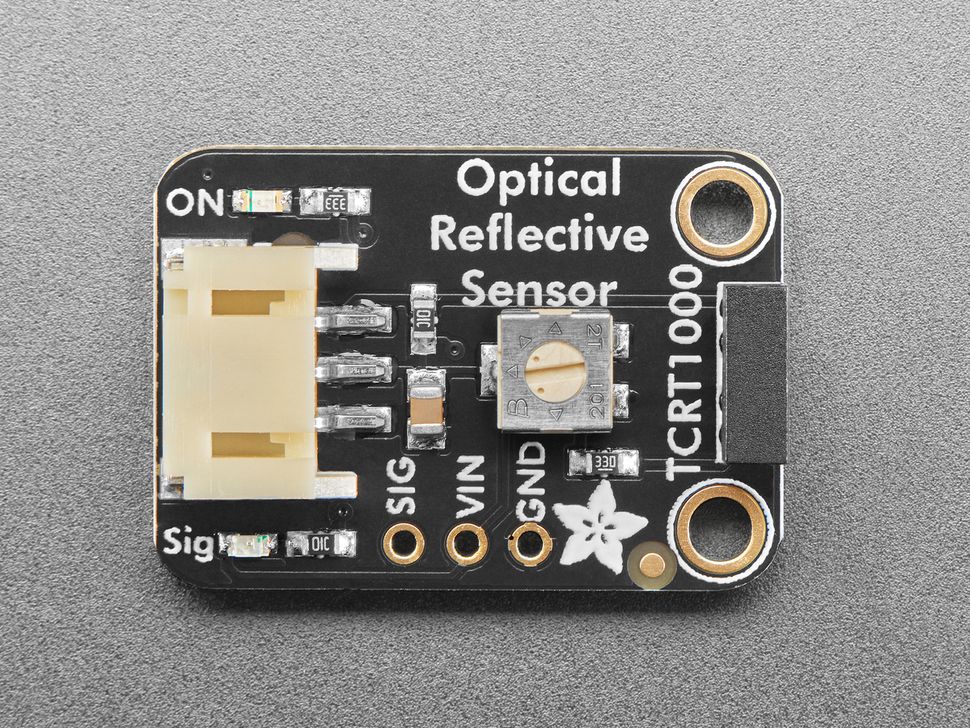 Image for Adafruit TCRT1000 Reflective Photo Interrupt Sensor - STEMMA