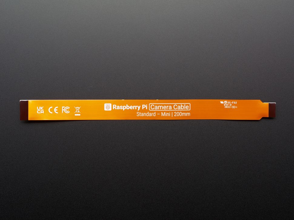 Raspberry Pi 5 Camera Cable 22-pin 0.5mm to 15-pin 1mm 200mm