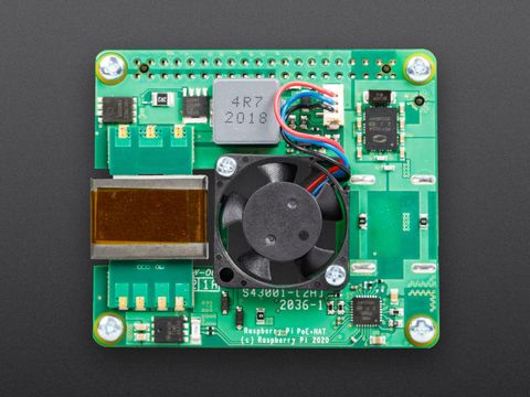 Raspberry Pi PoE+ HAT