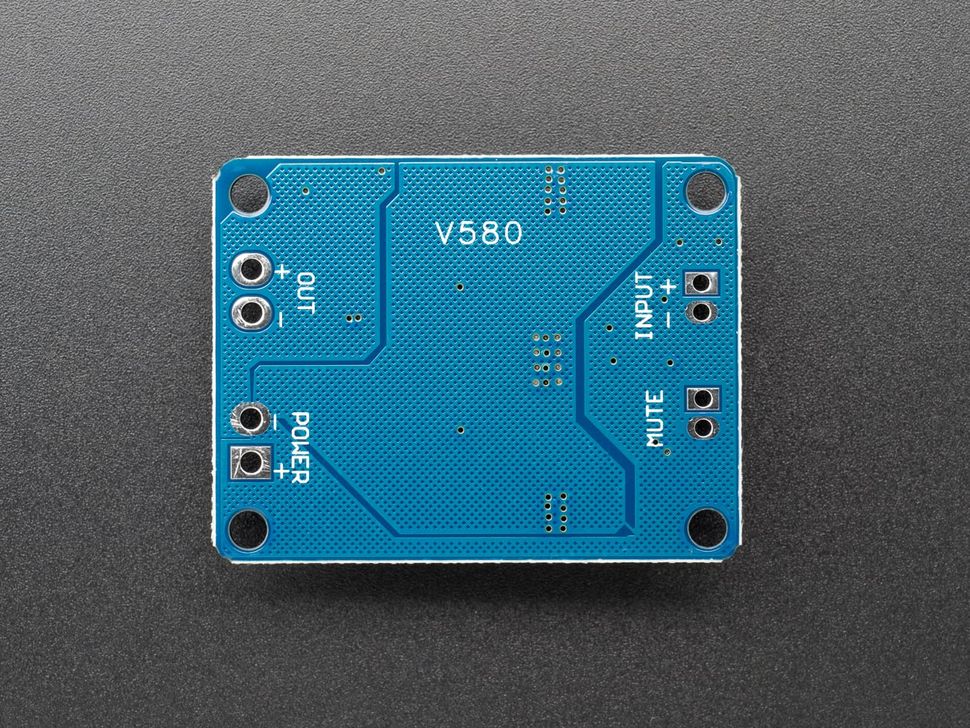 TPA3118 PBTL 60W Mono Digital Audio Amplifier Bottom