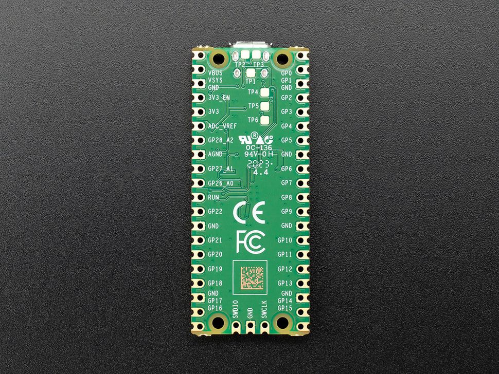  Raspberry Pi Pico Back