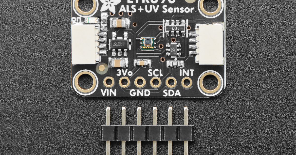 Adafruit LTR390 UV Light Sensor - STEMMA QT / Qwiic | Thingbits Electronics