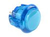 30mm Round Blue Translucent Arcade Push Button
